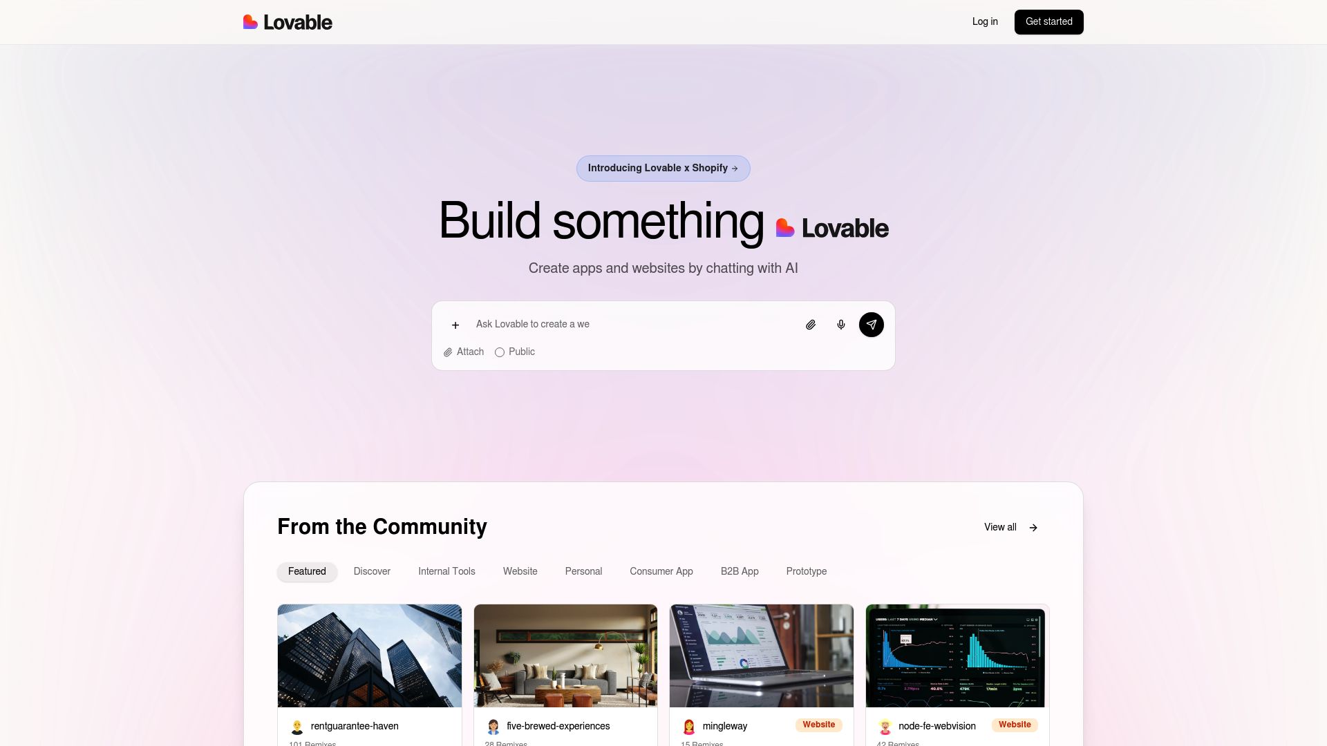 Lovable Dev Clone — built with Capacity