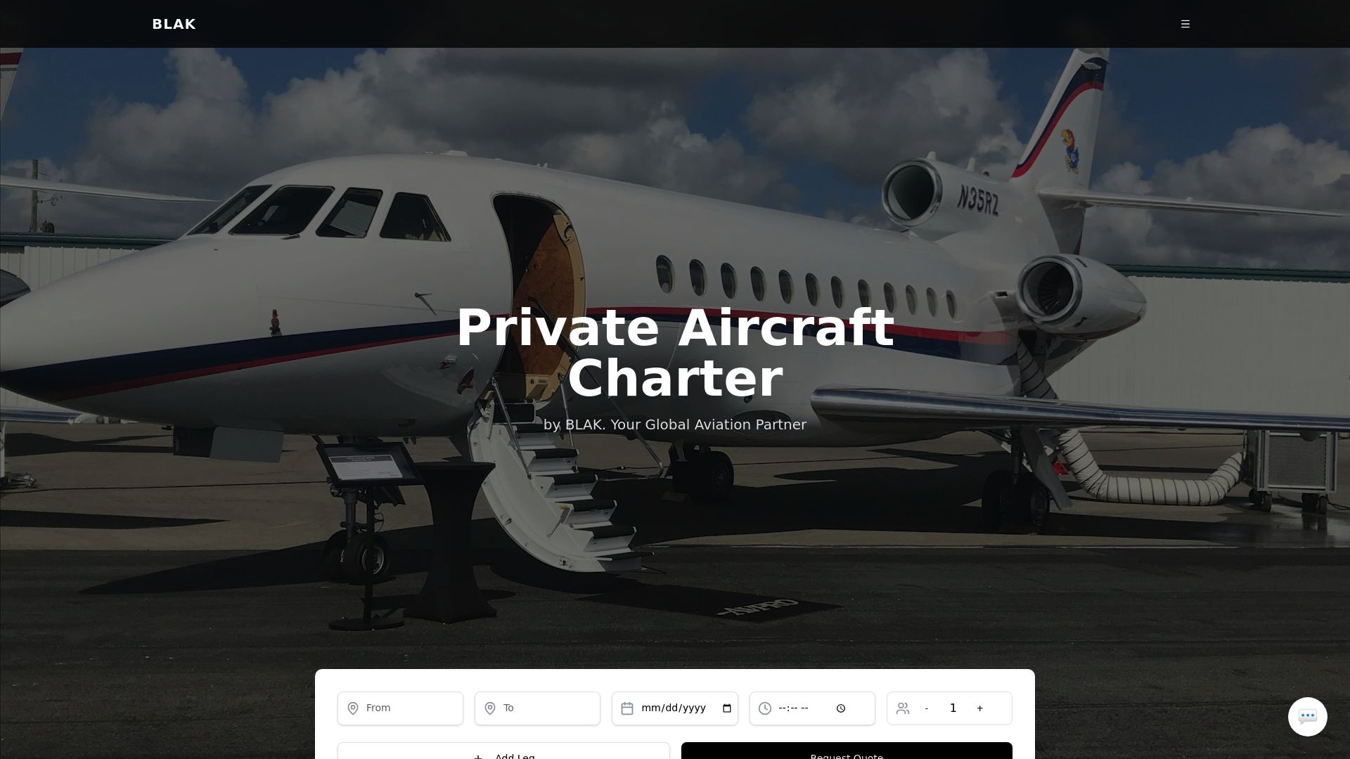  Flyjetblak Com Clone — built with Capacity