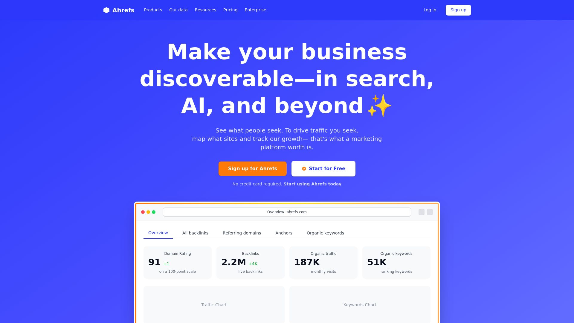 Ahrefs Com Clone — built with Capacity
